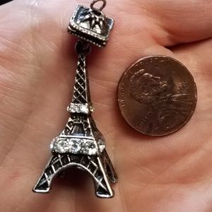⭐4xfor$20 Jeweled Unique Eiffel Tower Alloy Charm